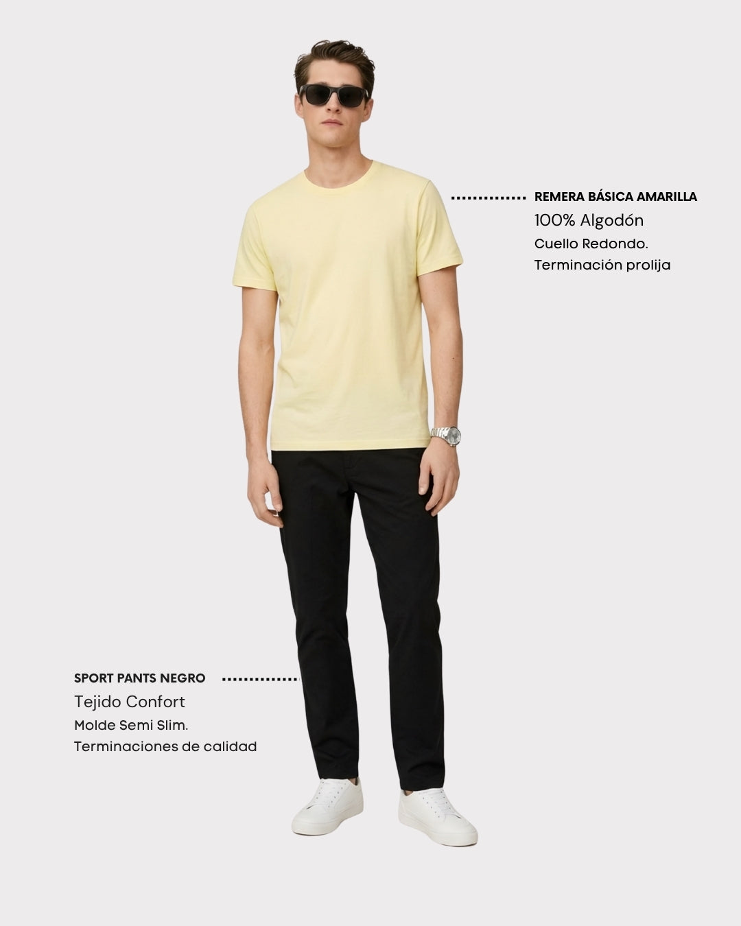 Remeras básicas Herencia