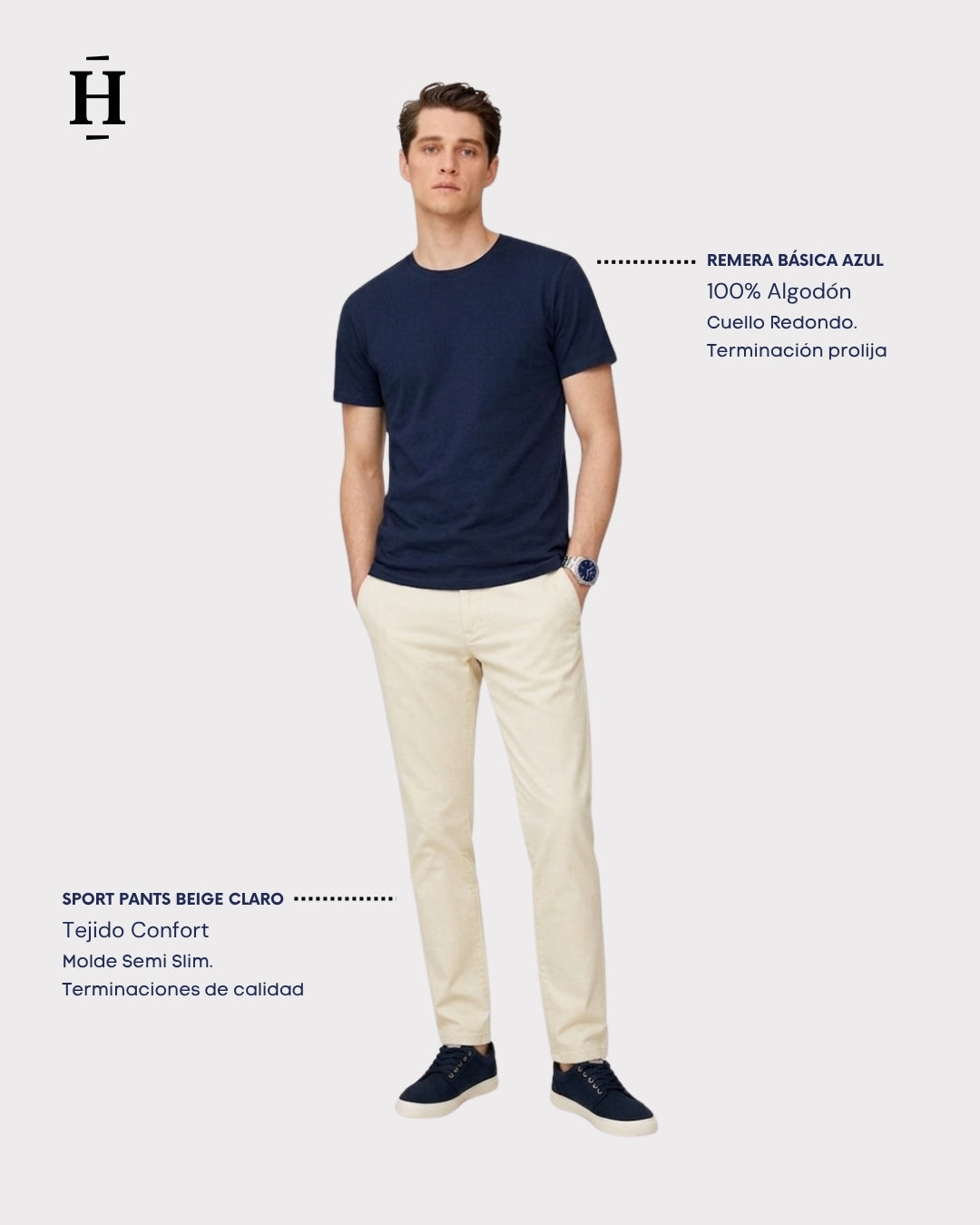 Remeras básicas Herencia